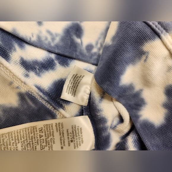 J. Crew Tie dye Sweater Size Small 100% Cotton NWOT - Picture 3 of 7